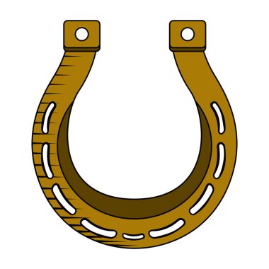 Altın at nalı simgesi