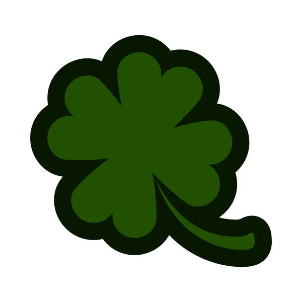 Four leaf clover icon — Stock Vector