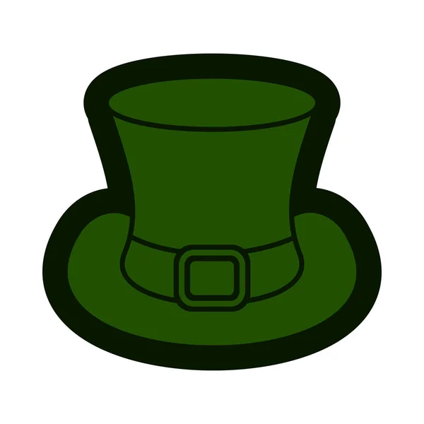 Ícone chapéu leprechaun — Vetor de Stock