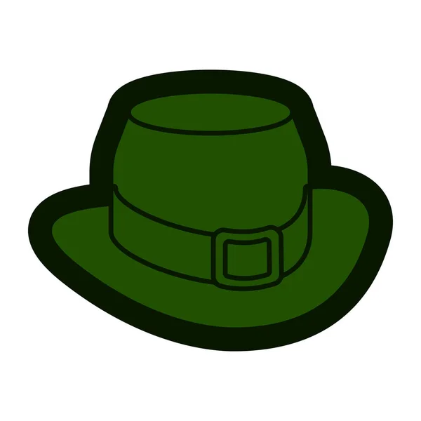Icona del cappello leprecauno — Vettoriale Stock