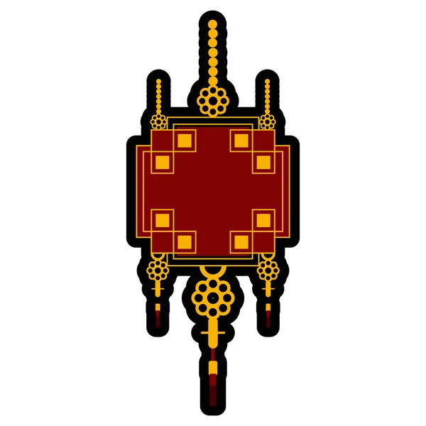 Традиционный азиатский орнамент — стоковый вектор