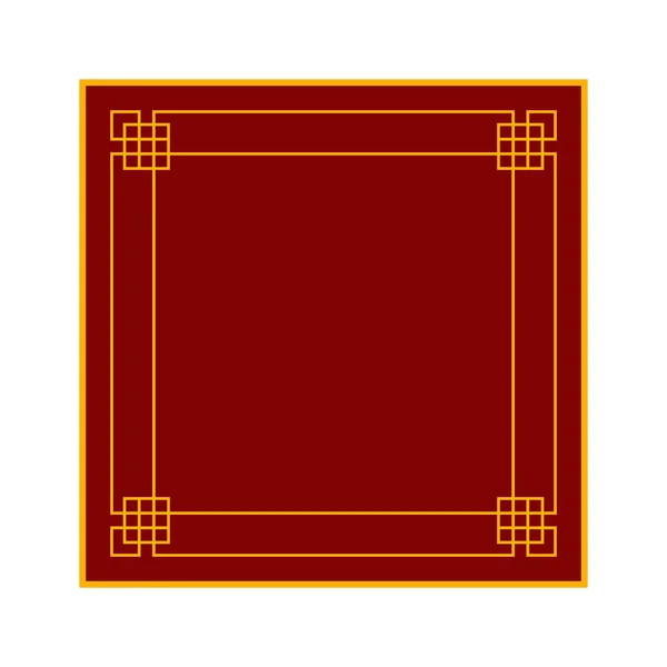 Пустой китайский баннер — стоковый вектор
