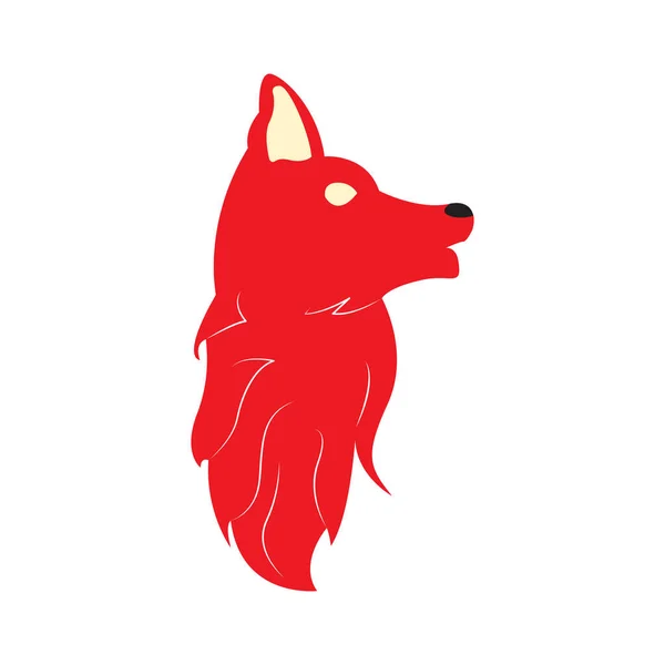 Avatar cão isolado —  Vetores de Stock