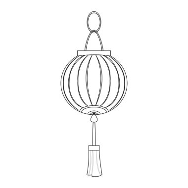 İzole Asya süsleme