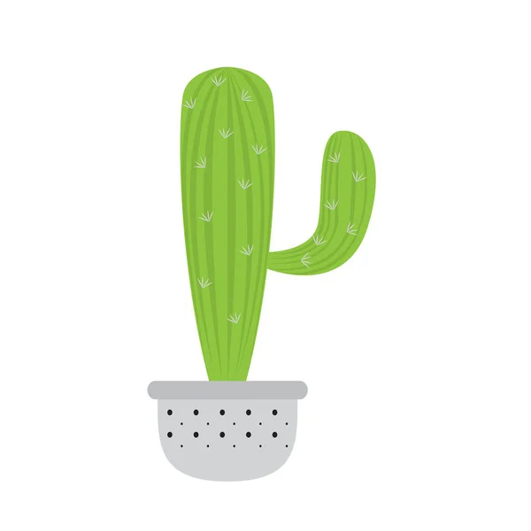 Cartoon cactus pictogram — Stockvector