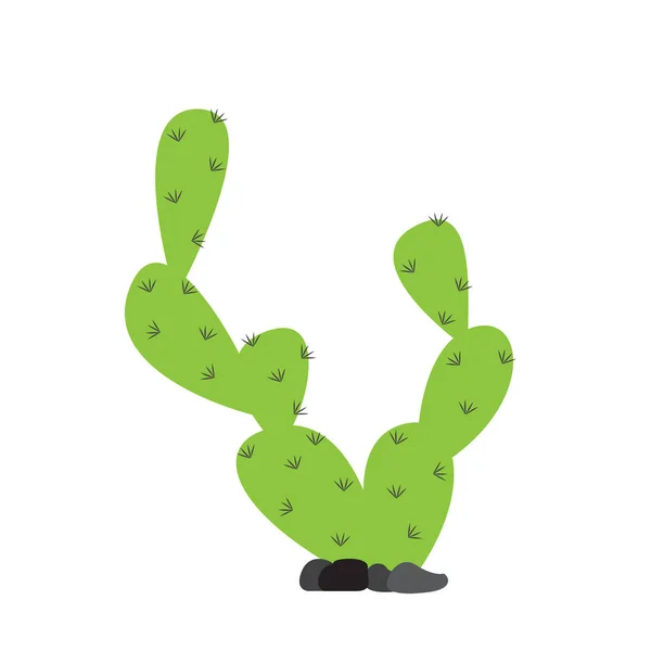 Icono de cactus de dibujos animados — Vector de stock