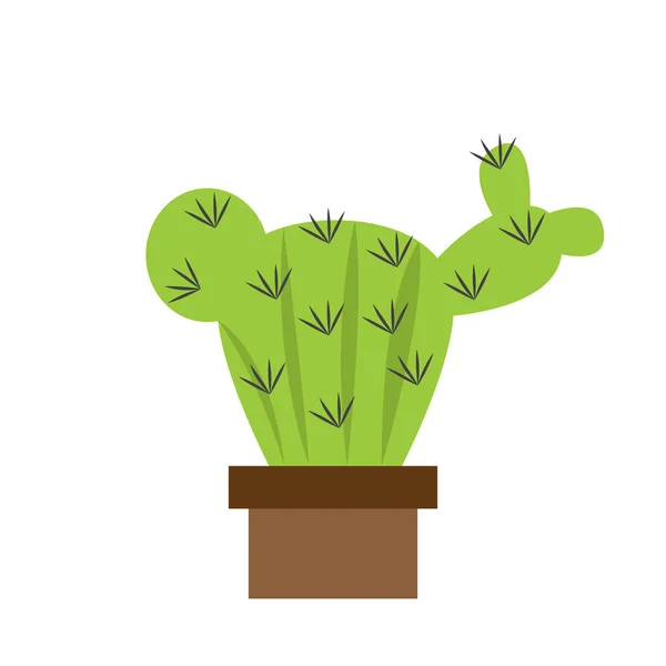 Karikatur-Kaktus-Ikone — Stockvektor