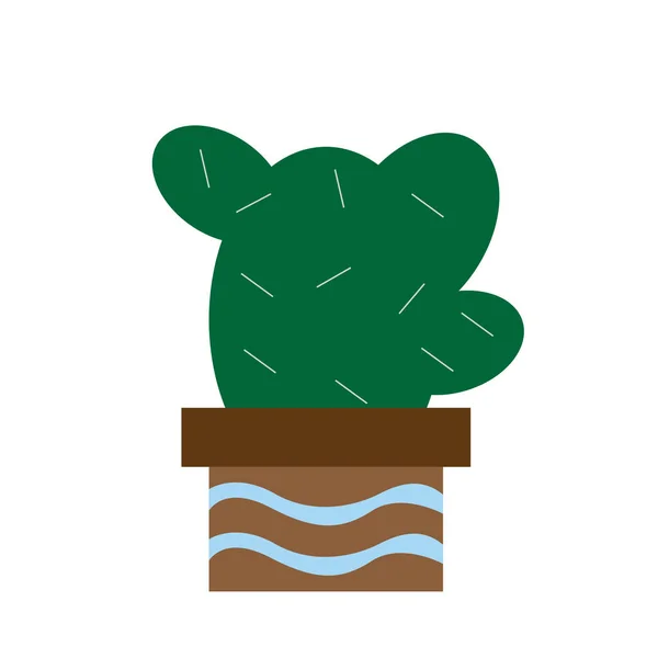 Cartoon cactus pictogram — Stockvector