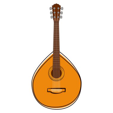 Portekiz gitar kroki. Müzik aleti