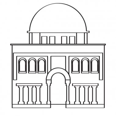 sinagog binası simgesi