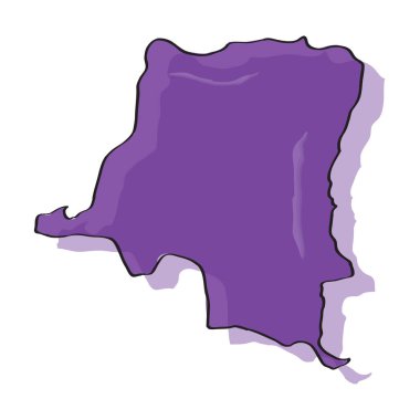 Kongo Demokrati Cumhuriyeti haritası