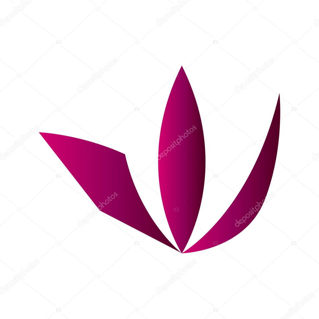 Isolated spa logo image. Vector illustration design