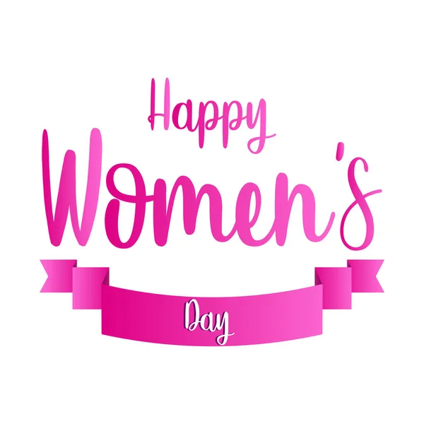 Happy women day — Stock Vector