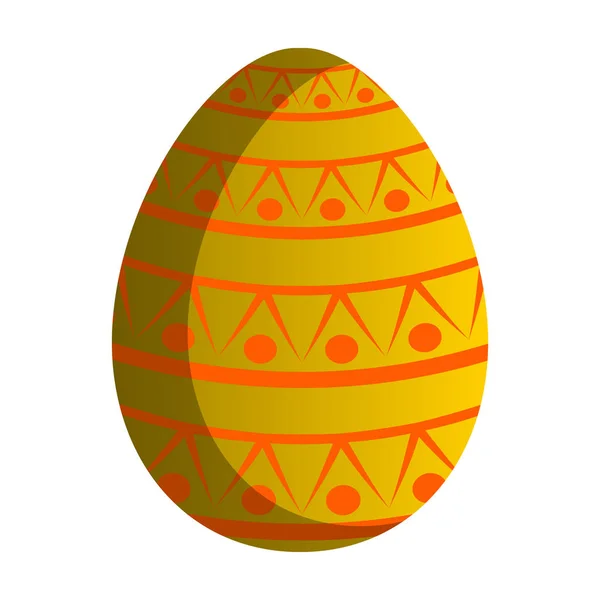 Icono de huevo de Pascua — Vector de stock