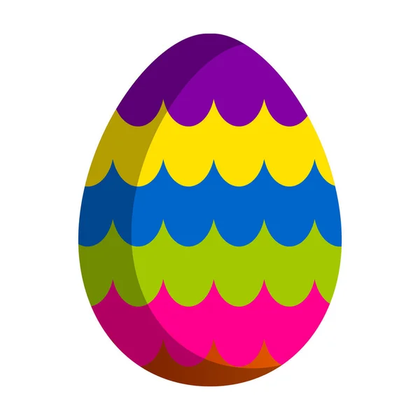 Icono de huevo de Pascua — Vector de stock