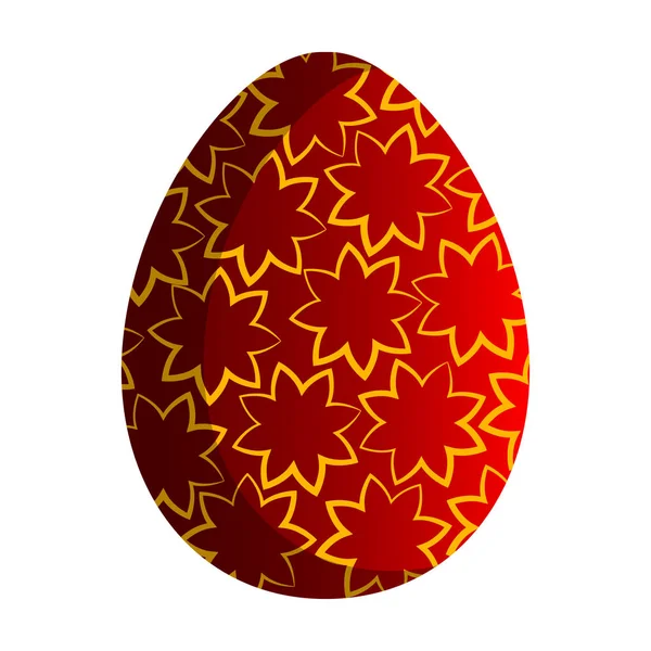 Icono de huevo de Pascua — Vector de stock