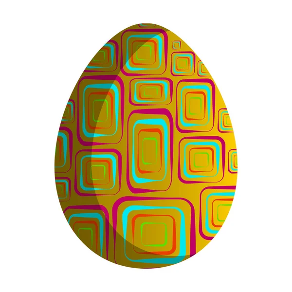 Ícone do ovo de Páscoa — Vetor de Stock