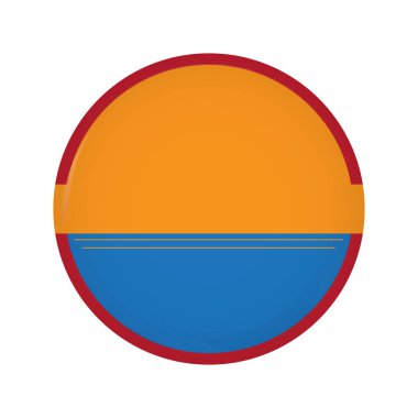 Boş Kolombiyalı kampanya düğme