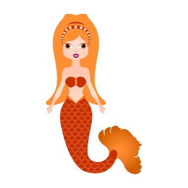 Deniz kızı çizgi film karakteri. Fantezi yaratık