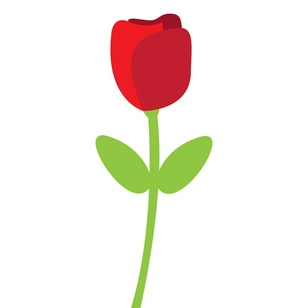 可爱的玫瑰图标 — 图库矢量图片