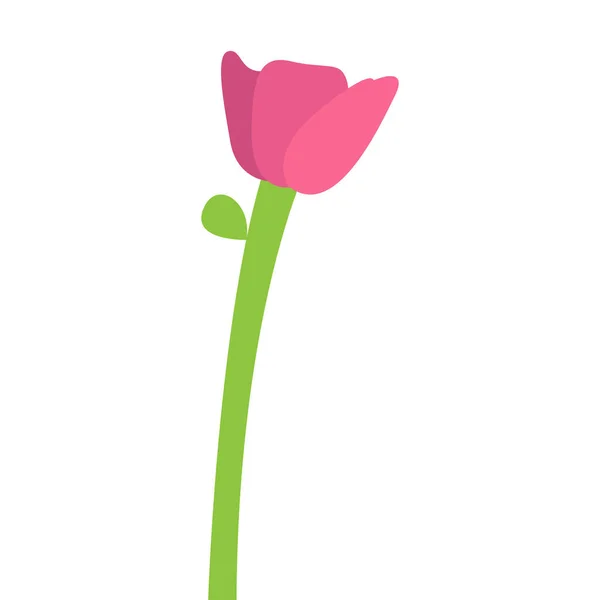 Симпатичная икона розы — стоковый вектор