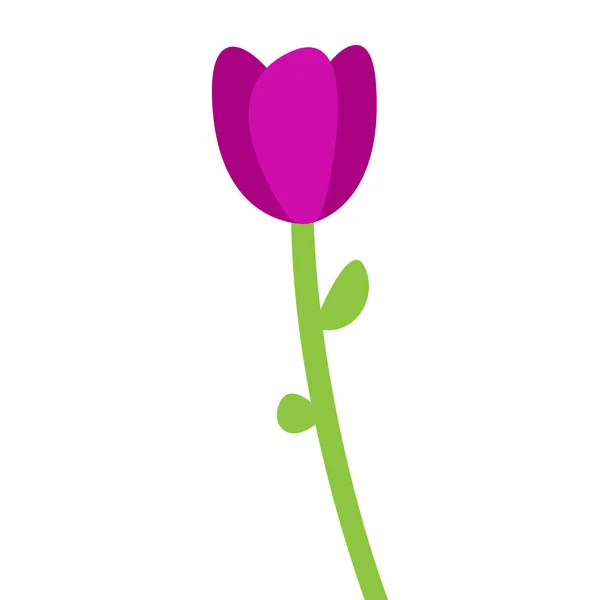 Симпатичная икона розы — стоковый вектор