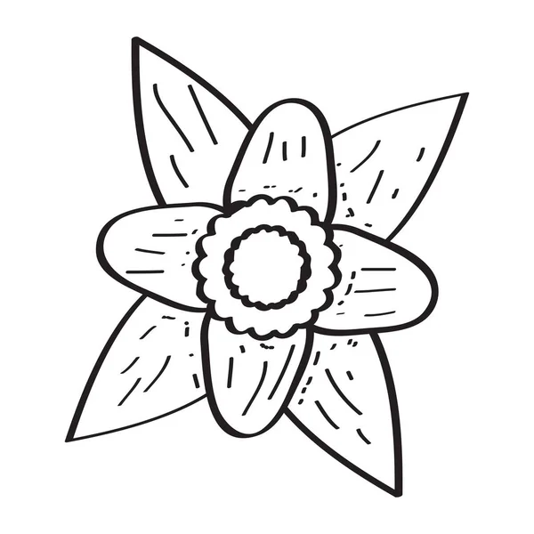 Малюнок квітки — стоковий вектор
