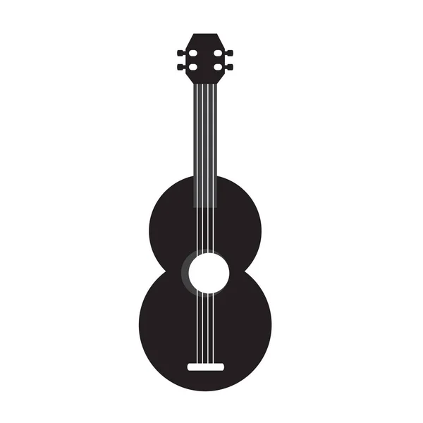 Icono de juguete de guitarra aislado — Vector de stock