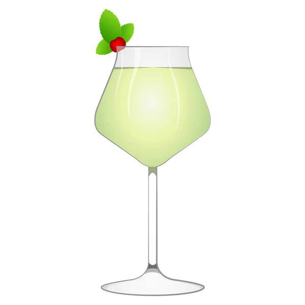 Cocktail martini popular — Vetor de Stock