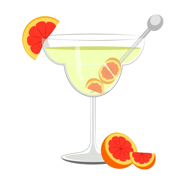 Populaire martini cocktail — Stockvector