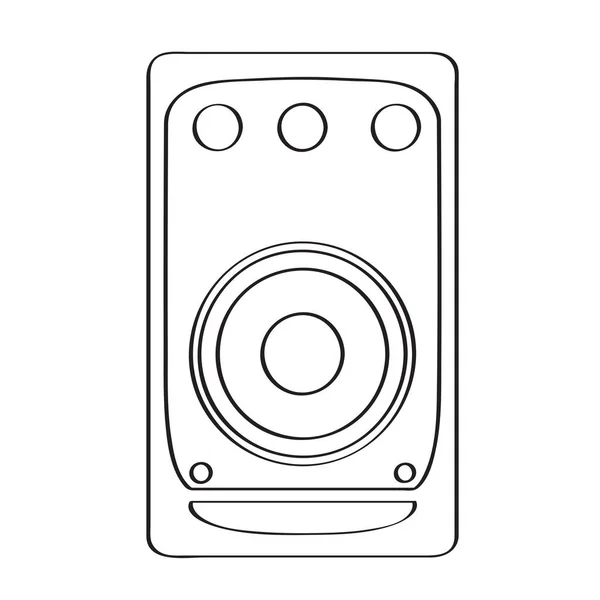 独立扬声器图标 — 图库矢量图片