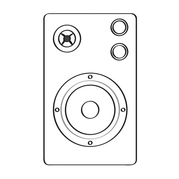 Isolated speaker icon — Stock Vector