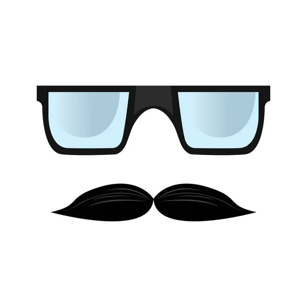 Hipster-Avatar-Ikone — Stockvektor