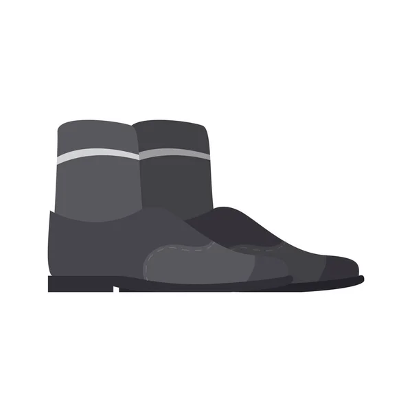 Paar elegante schoenen pictogram — Stockvector