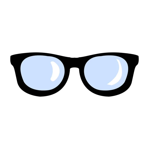 Hipster glasses icon — Stock Vector