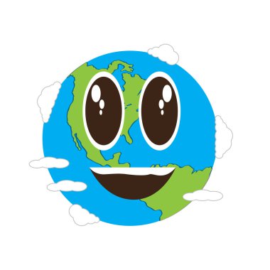 Mutlu dünya emote. Dünya günü