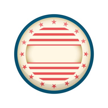 Retro ABD Kampanya düğme