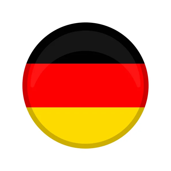 Botão de campanha vazio Alemanha — Vetor de Stock