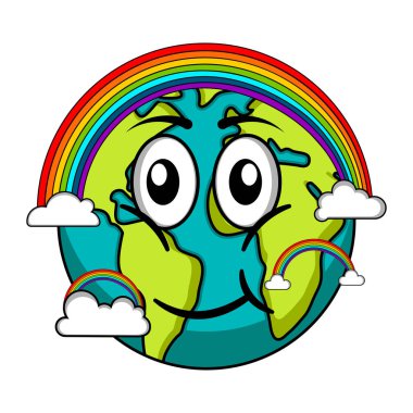 Mutlu dünya emote. Dünya günü