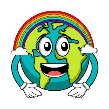 Mutlu dünya emote. Dünya günü