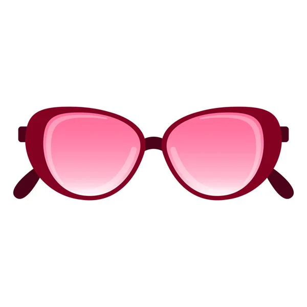 Ikona izolované sluneční brýle — Stockový vektor