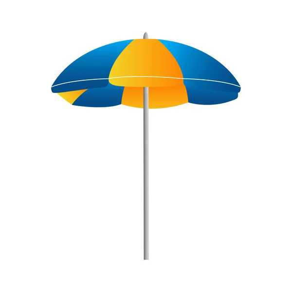 Ícone de guarda-chuva isolado — Vetor de Stock