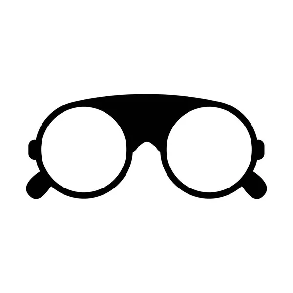 Icono de gafas de sol aisladas — Vector de stock