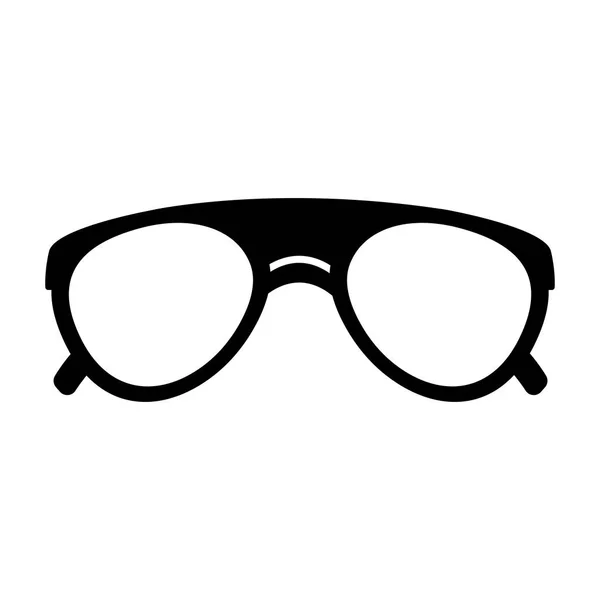 Icono de gafas de sol aisladas — Vector de stock