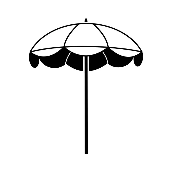 İzole şemsiye simgesi — Stok Vektör