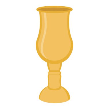 Yahudi altın şarap kupa simgesi