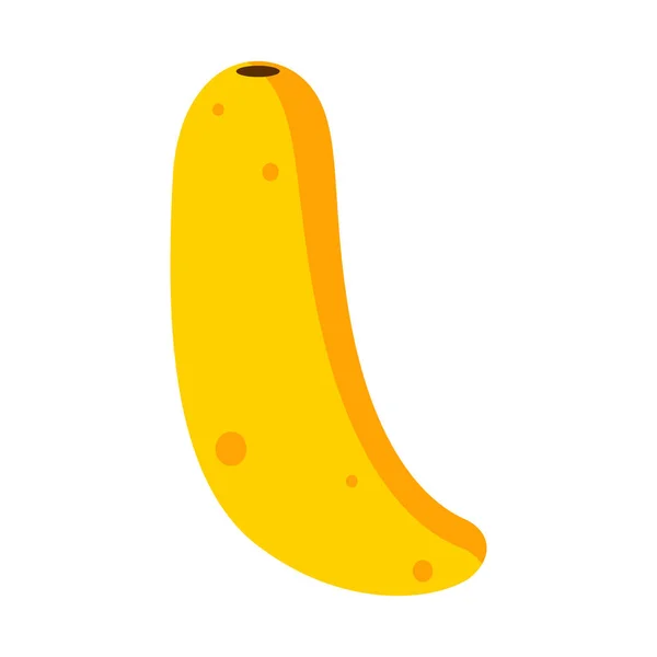 Icono de plátano aislado — Vector de stock