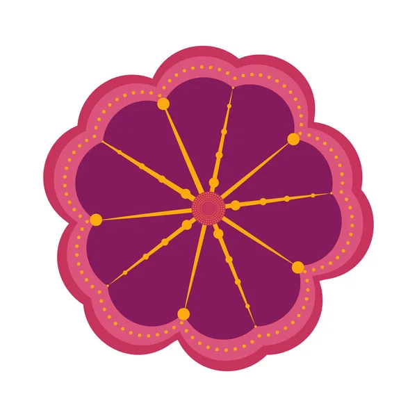 Cute flower icon — Stock Vector