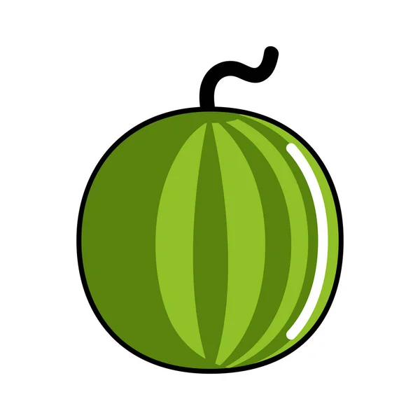 Izolowana ikona arbuza — Wektor stockowy