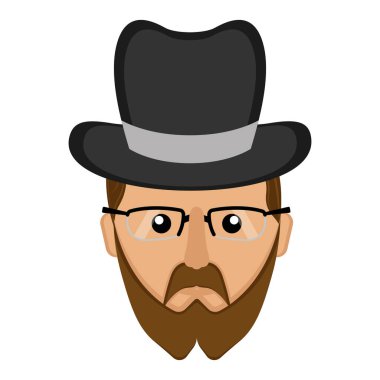 Hipster avatar simge